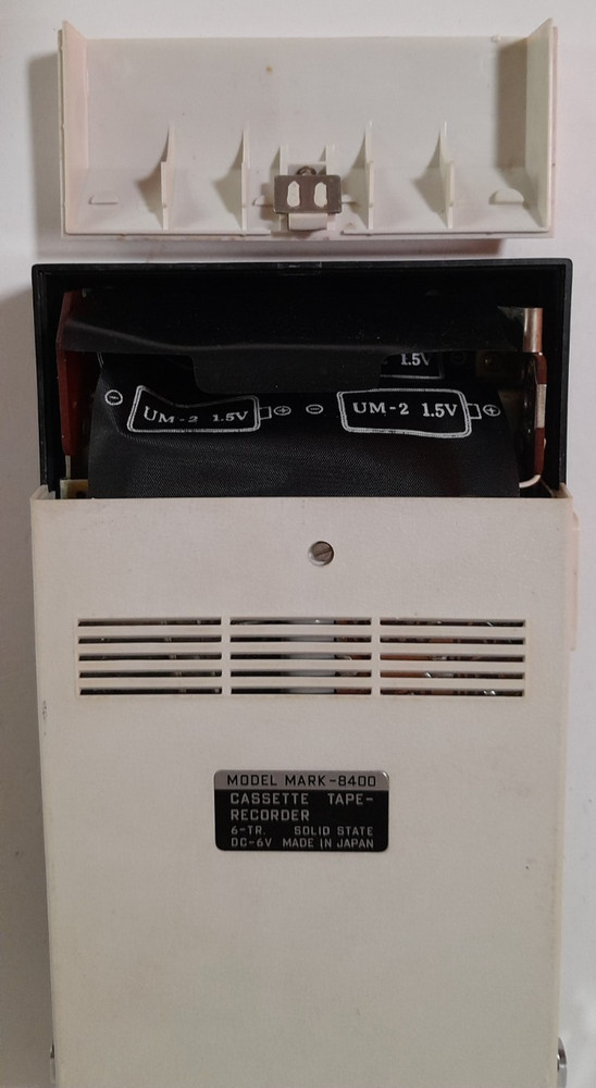 Solid State Cassette Tape Recorder Model Mark 8400