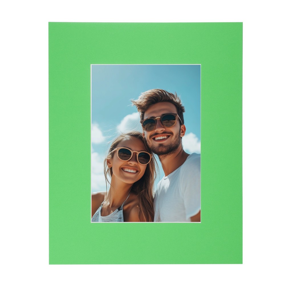 Picture Mats, 8x10 Frame Mattes, Green