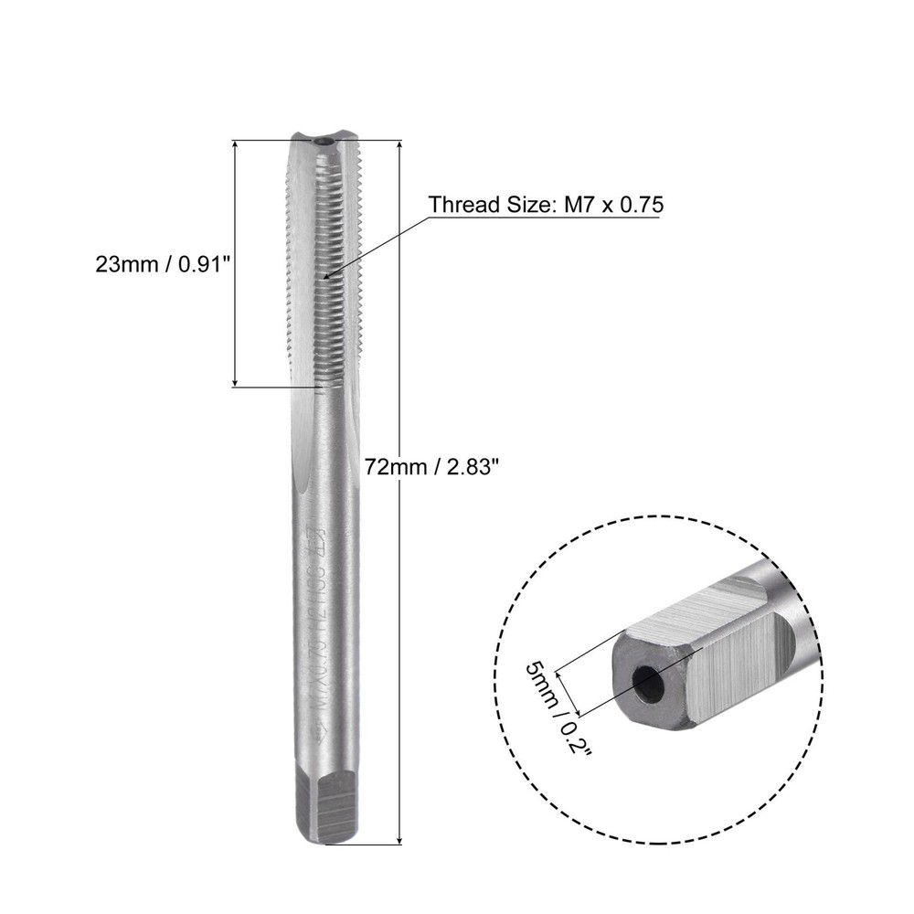 Thread Milling Thread Mapping M7 x 0.75 Metric Left