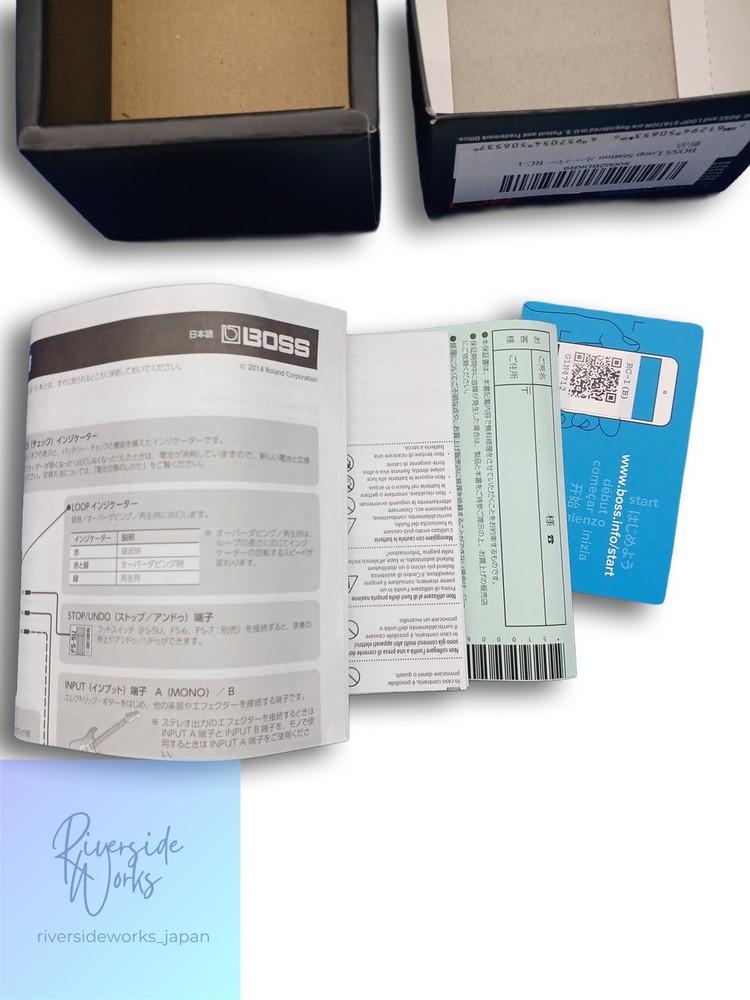 BOSS RC-1 Loop Station Effect Pedal Used JP