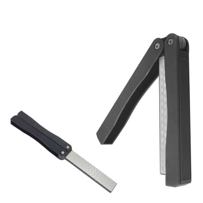 Double Sided Folded Pocket Diamond Sharpener Honeycomb Fine Sharpening Stone