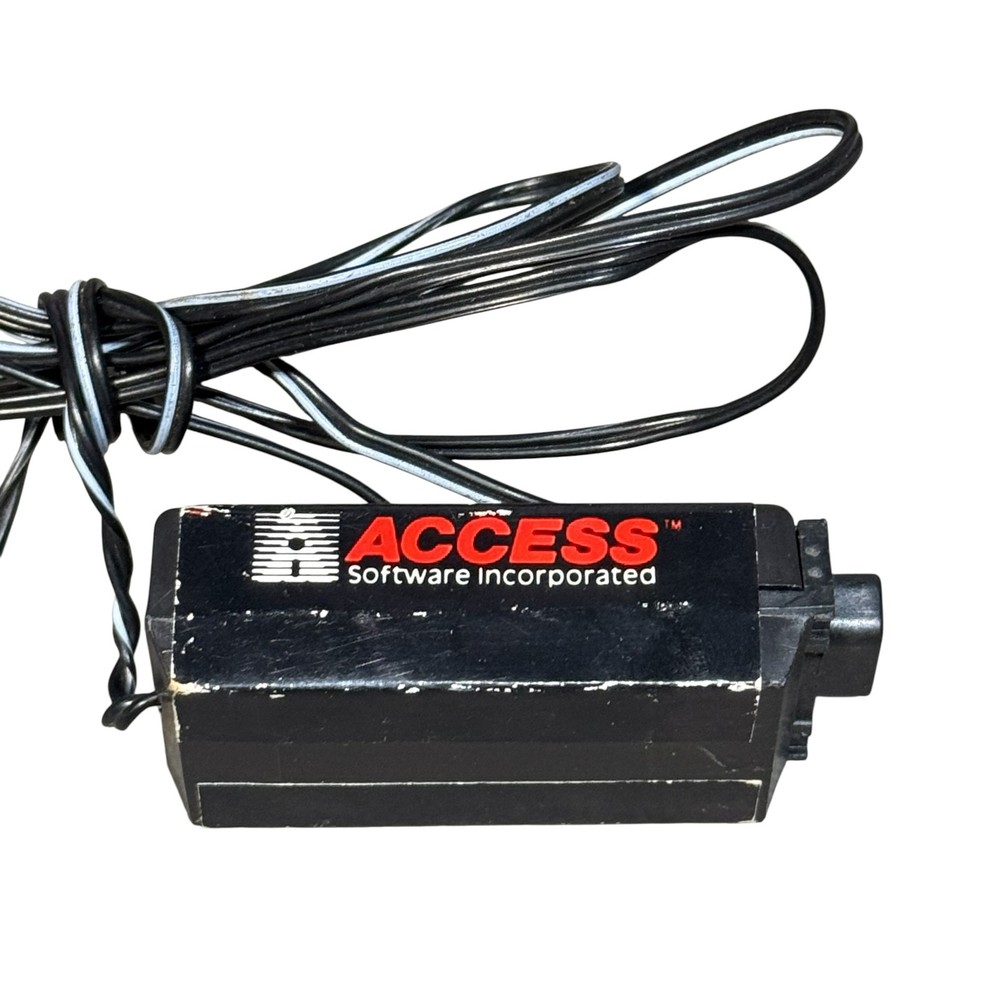 Vintage Access Software The LipStik Black Headset Microphone PC Untested