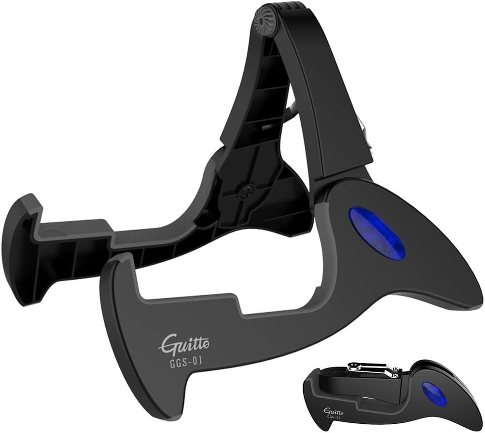 Universal Guitar Tripod Stand - Lightweight & Scratch-Proof for Secure Support