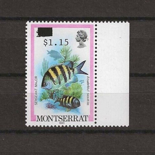 MONTSERRAT 1983 SG 580b MNH