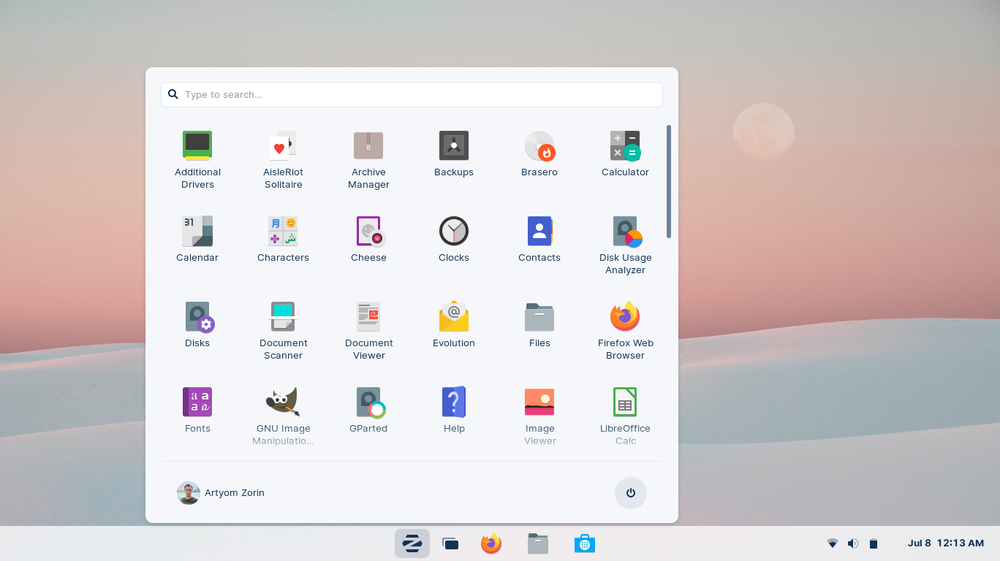 Zorin OS 17 / 16.3 Lite Linux - DVD or USB Flash Drive