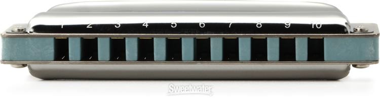 Suzuki M-20s Manji Sky 10-hole Diatonic Harmonica - D Major