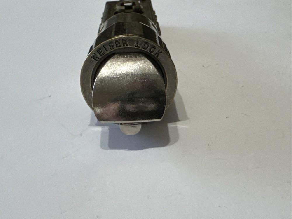 Weiser Lock Universal 6 Way Spring Latch Kit - Antique Brass