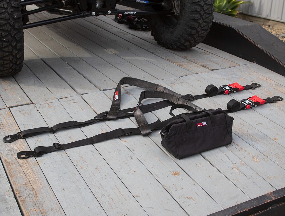 SpeedStrap 71710 Essential UTV Tire Bonnet Tie Down Kit