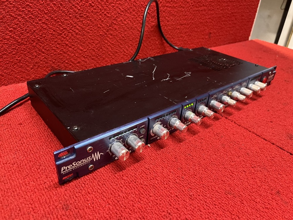Used PreSonus VXP Dual Servo Mic Preamp Voice Processor Tested Good Condition
