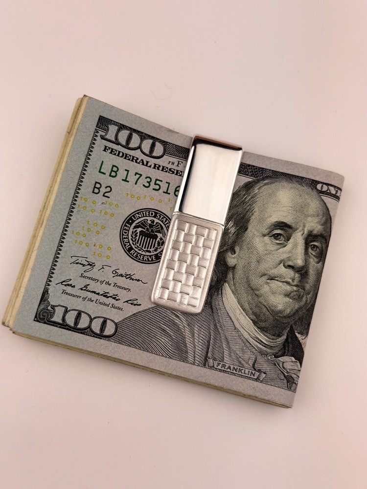 925 Sterling Silver Money Clip