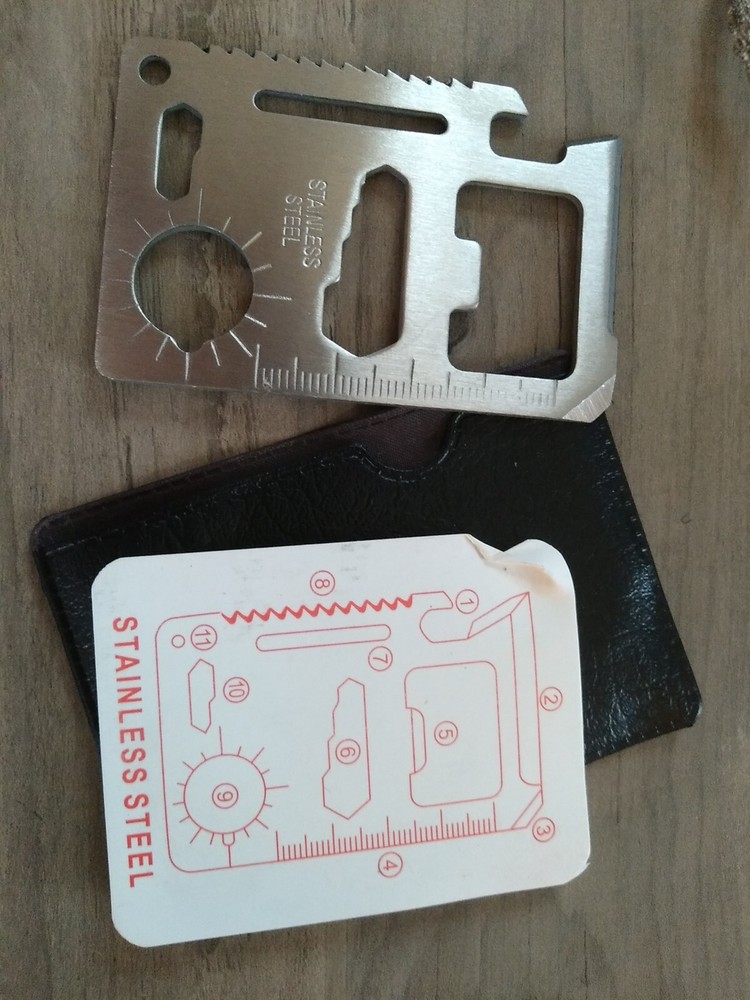 Survivalist Kit 9 Piece With Multiple Tools in One