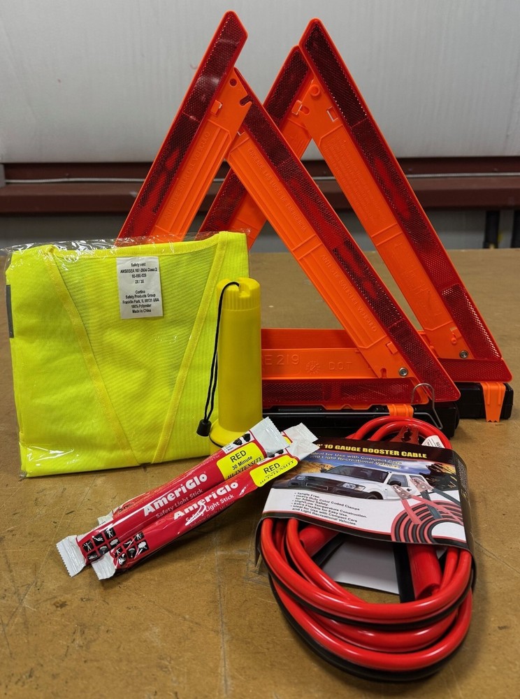 Roadside hazard kit