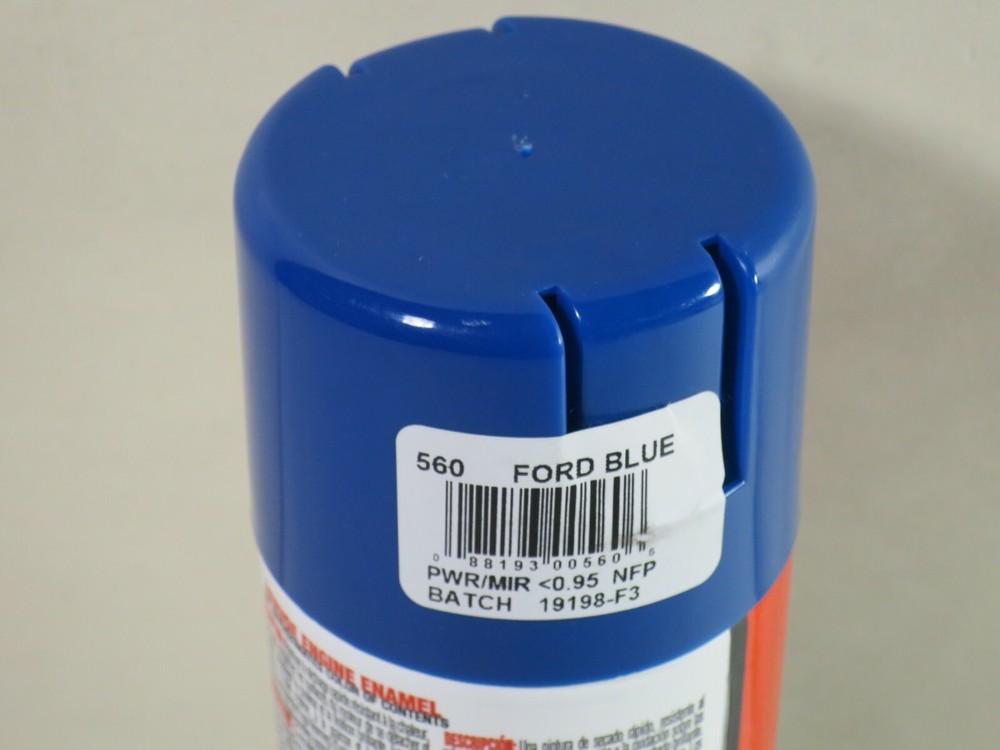 Aervoe 560 Engine Enamel Paint Ford Blue 12 Oz Can