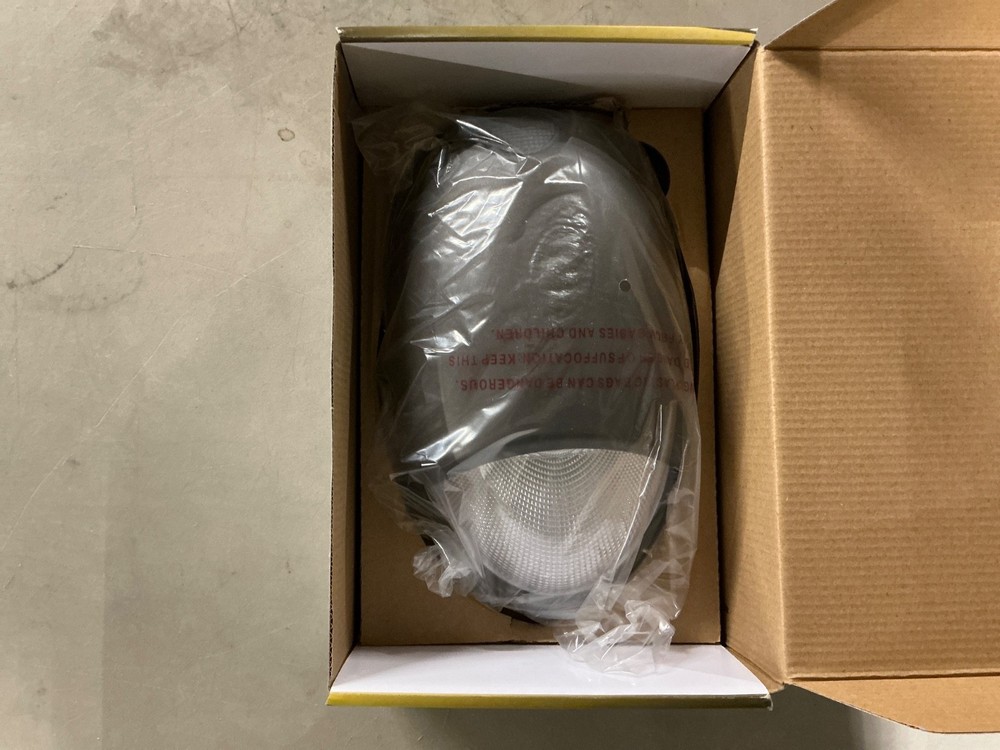 LED Emergency Light with Battery Backup and Photocell, Self Test Diagnostics,...