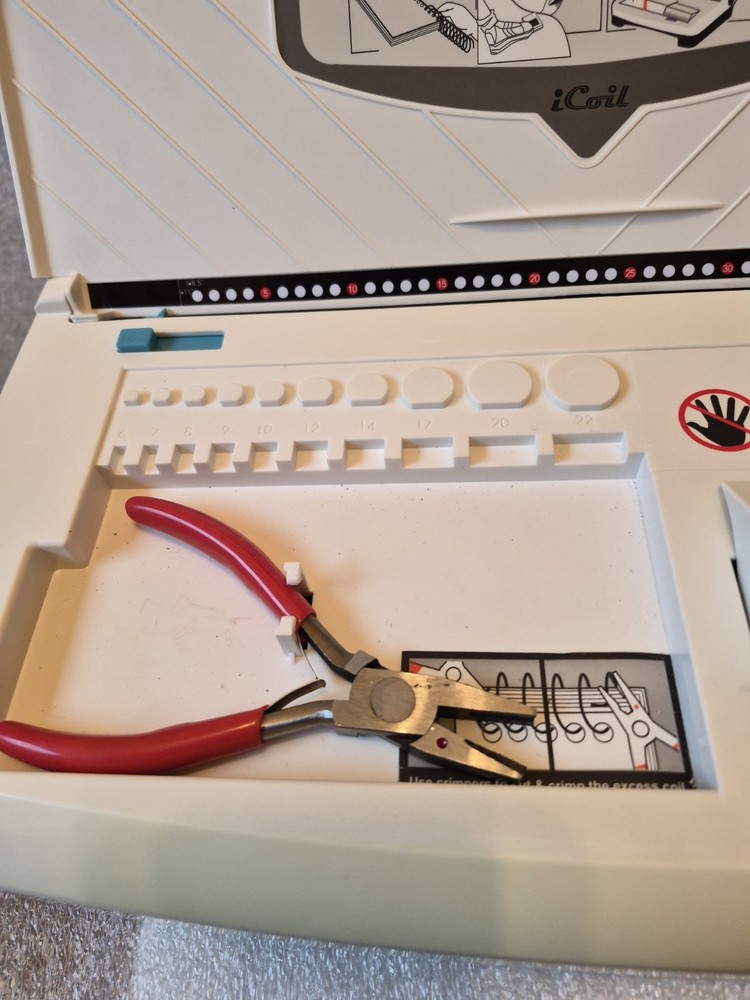 💧 AKILES iCOIL 41 Plastic Coil Binding Machine TESTED AND WORKS