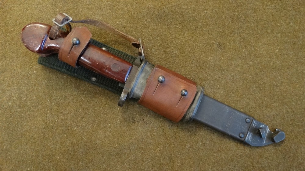 Soviet Block Bayonet with Scabbard.
