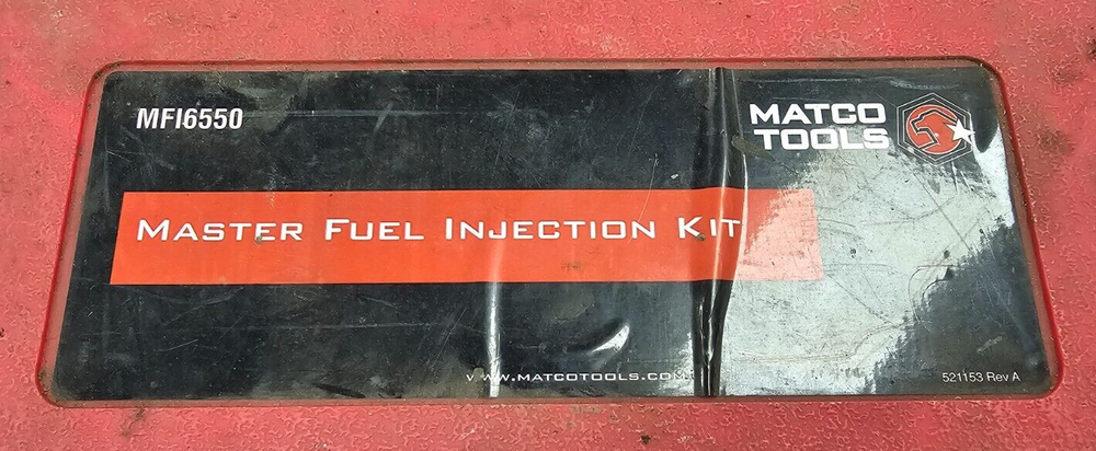 Matco Tools MFI6550 Master Fuel Injection Kit - READ DESCRIPTION