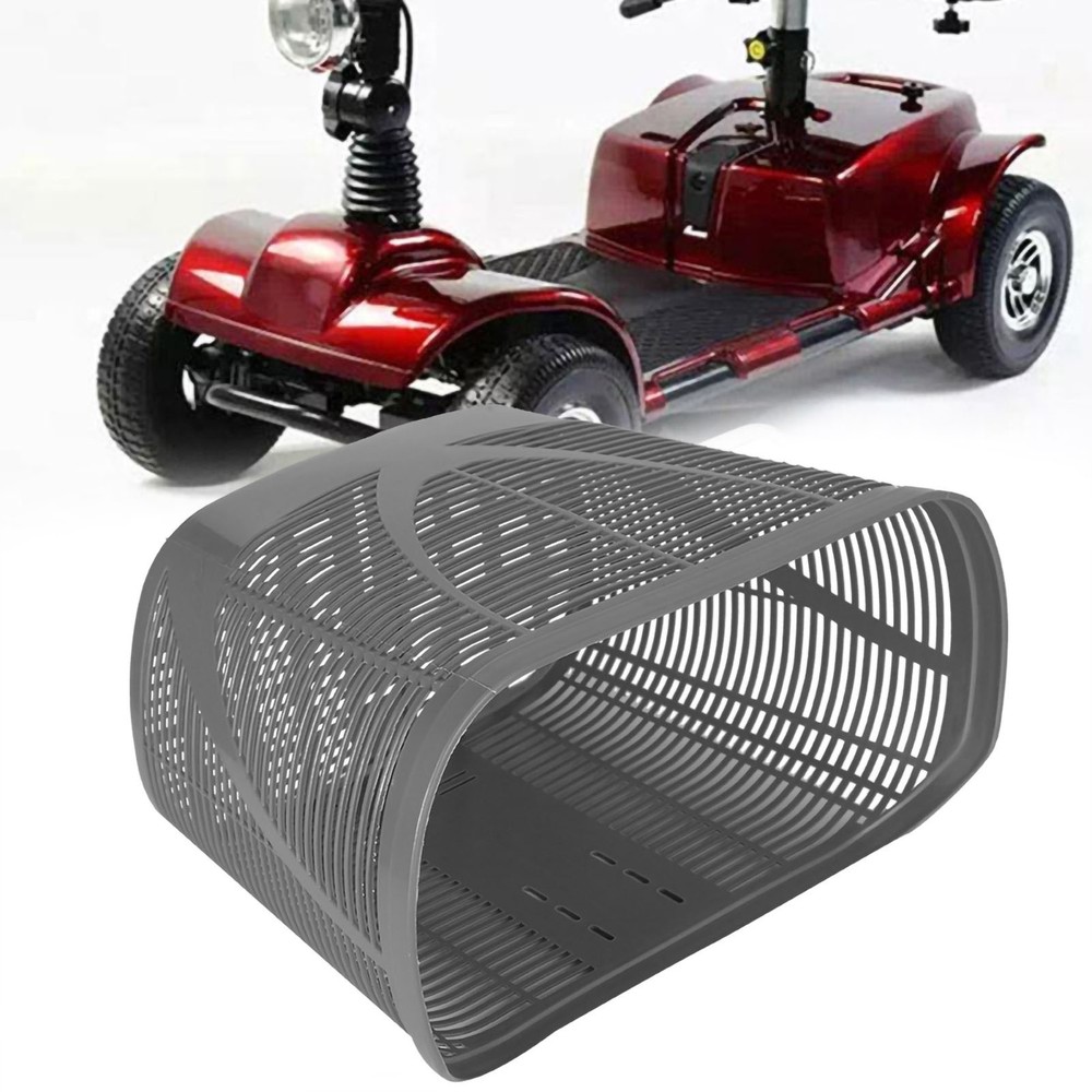 Mobility Scooter Plastic Rear Basket Modification Accessory Replacement With H