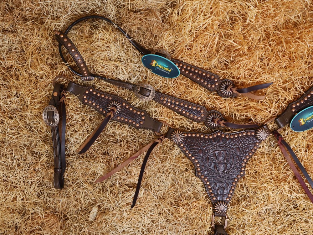 Headstall & Breast Collar Tack Set for Horse