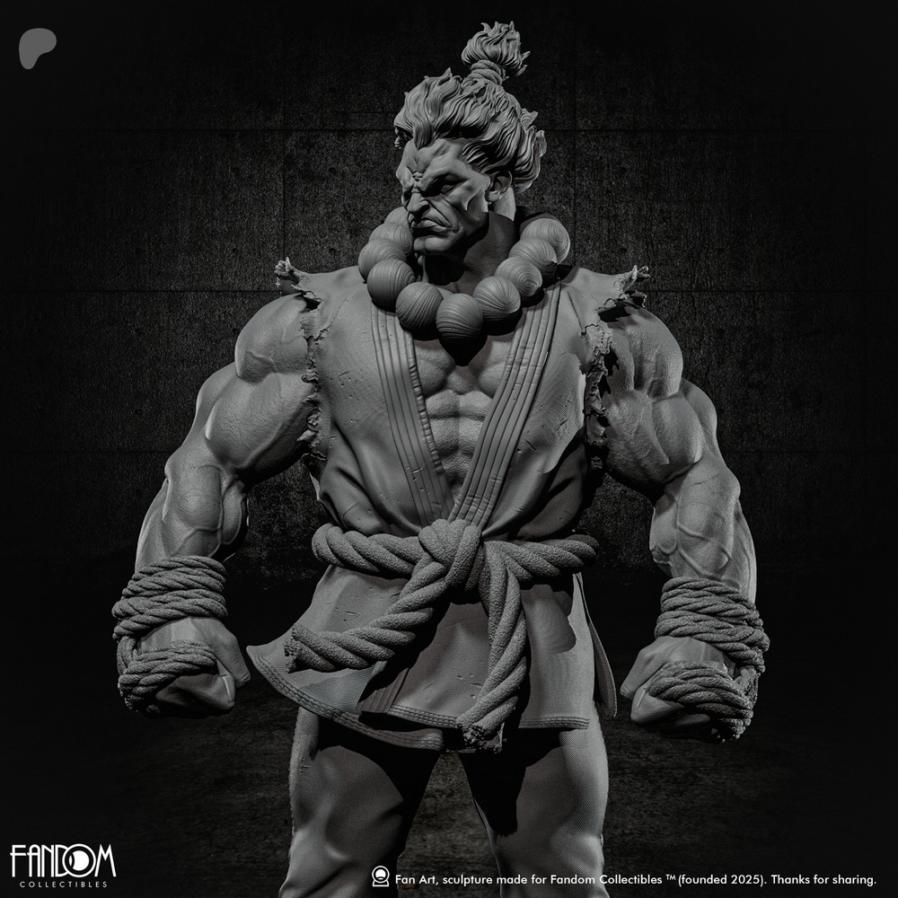 Akuma 3D Print Unpainted/Unassembled