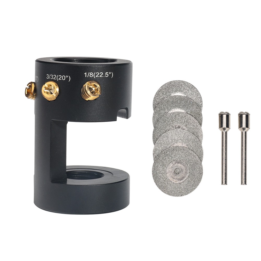 Tungsten Electrode Sharpener Grinder Multi-Angle Offsets Tool, TIG Welding!