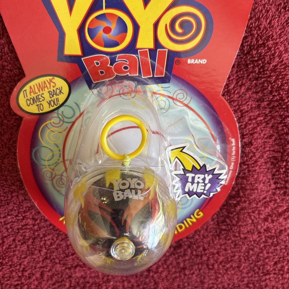 Original Yoyo Ball Atomic Automatic Return Yoyo Never Needs Rewinding NOS Retro