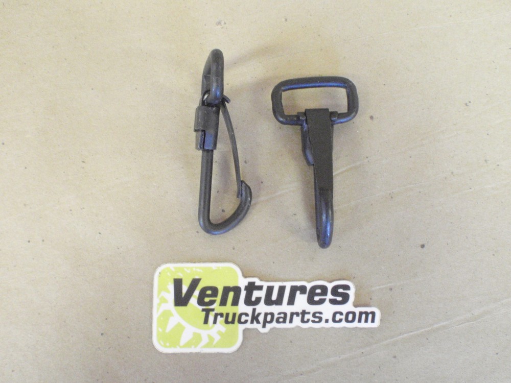 SNAP HOOK FASTENER CARGO STRAP TIE DOWN CLAMP 1 1/2" X  3 1/4"
