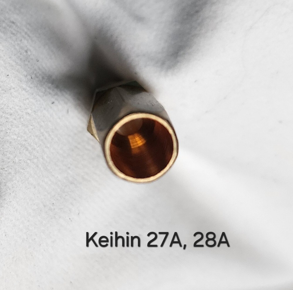 Keihin Cable Adjuster and Nut 27A, 28A