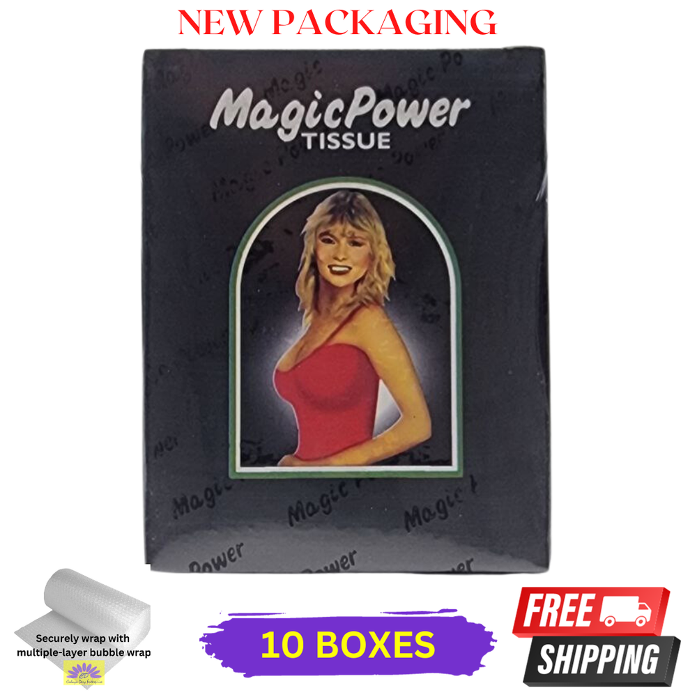 10 BOX Super Magic Man Antiseptic Tissue Longer Delayed Ejaculation (60 sachets)