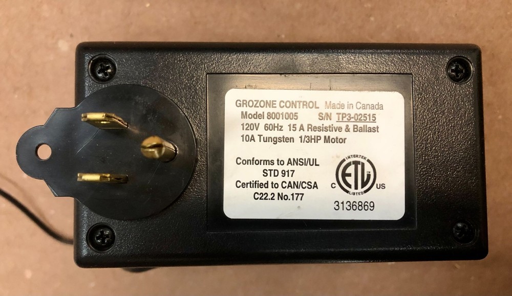 TP3 Grozone Light shut-off