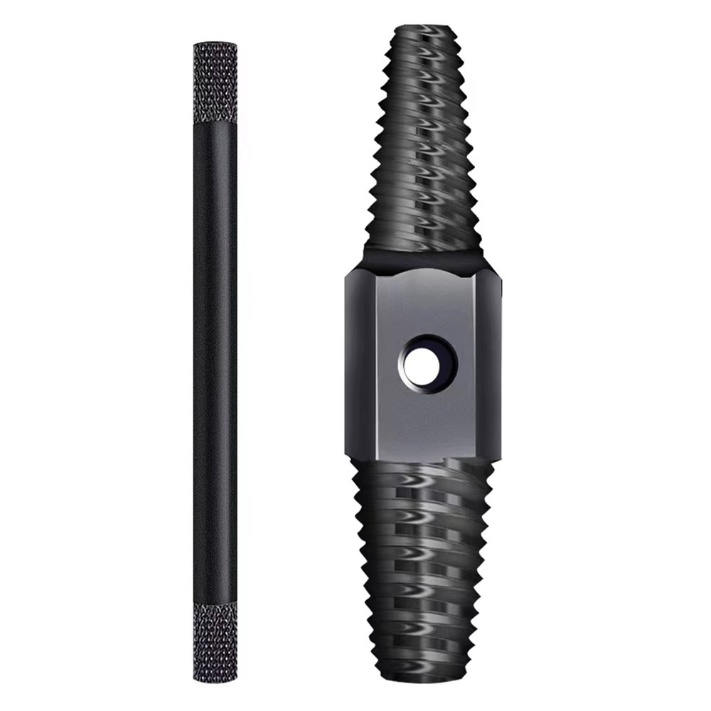 Carbon Steel 1/2 3/4" Multi-functional Extractor&Crowbar Drill Bits Double Head