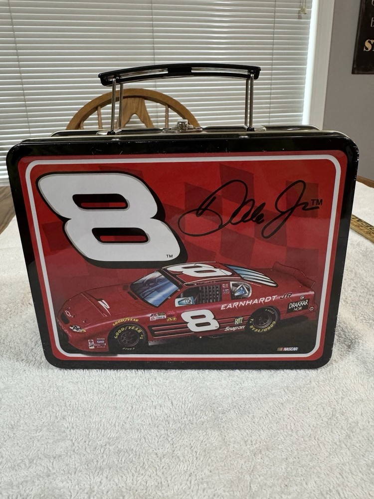 Dale Jr #8 Metal Lunchbox