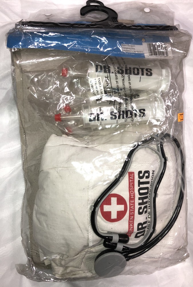 Dr Shots Costume for Adults