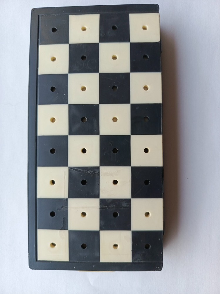 Vintage Chess Checkers Soviet Olympic 1980s