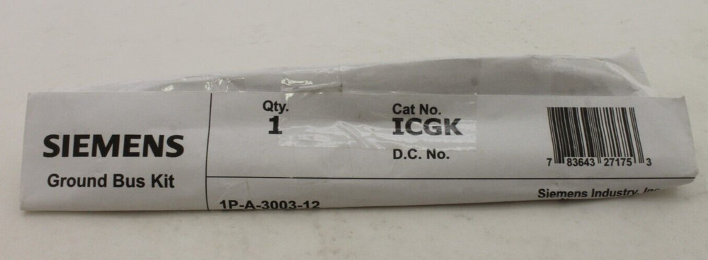 Siemens ICGK Ground Bus Kit