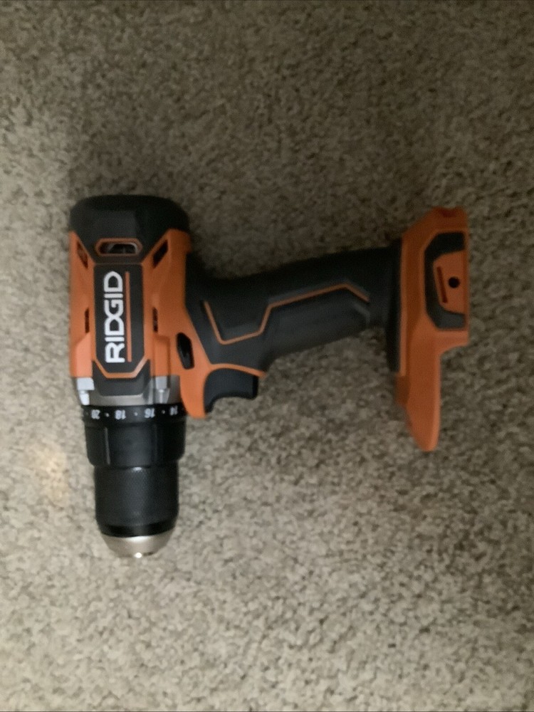 ridged 18v tools, Drill, Screw gun, R860010, Bare Tool