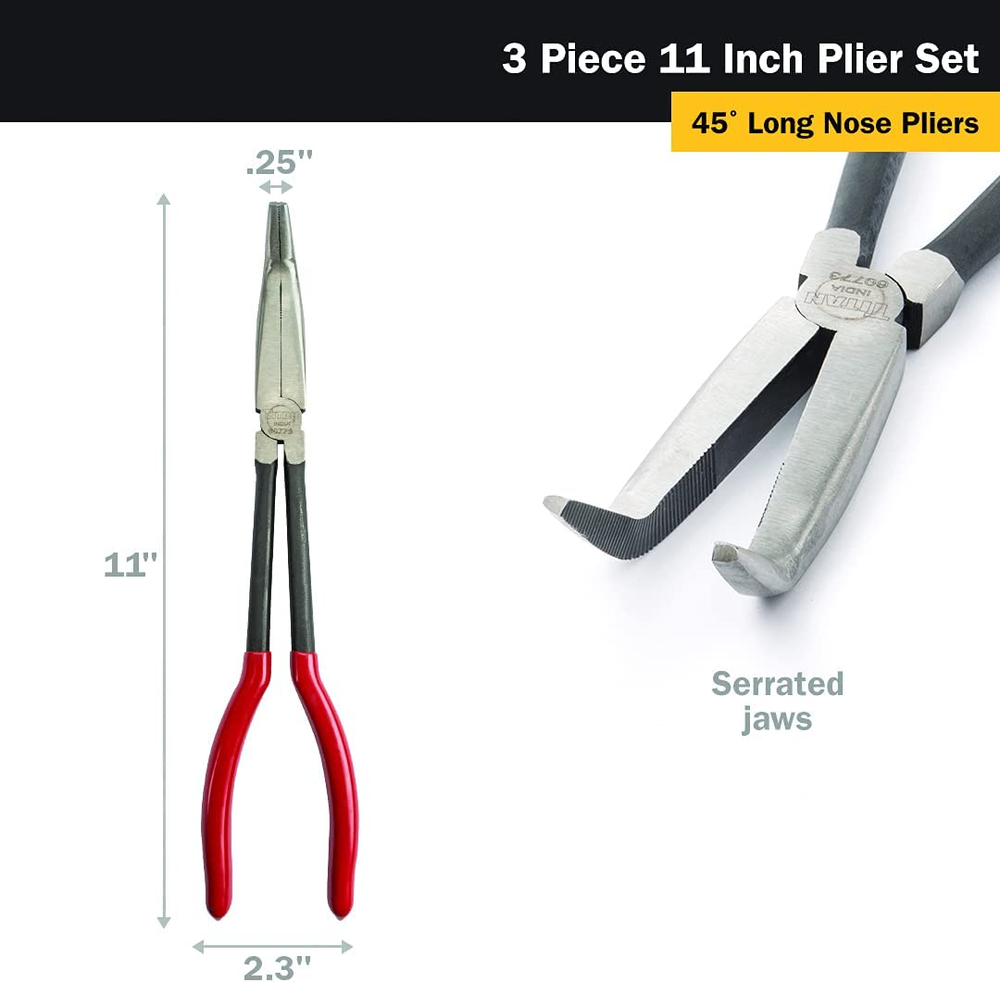 - 3-Pc 11 Pliers Set (60770)