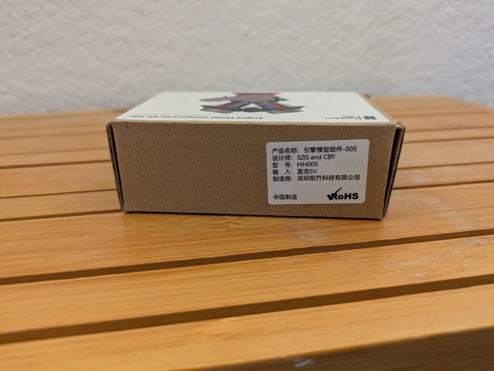 3d printer toys bambu lab Hardware Kits Engine Model Components Kit 005