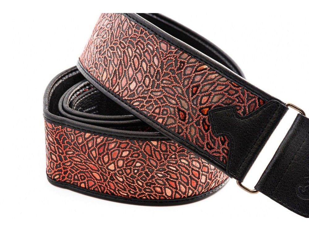 RightOn! Talisman Alien Red Guitar Strap