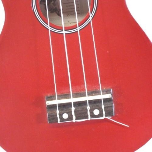 UKULELE iECO Beginner's Model 4-String w/ Case and Electronic Tuner