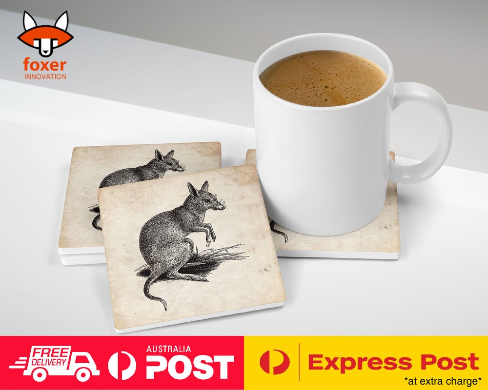 COASTER COFFEE DRINKING MAT|CHAEROPUS MOUSE
