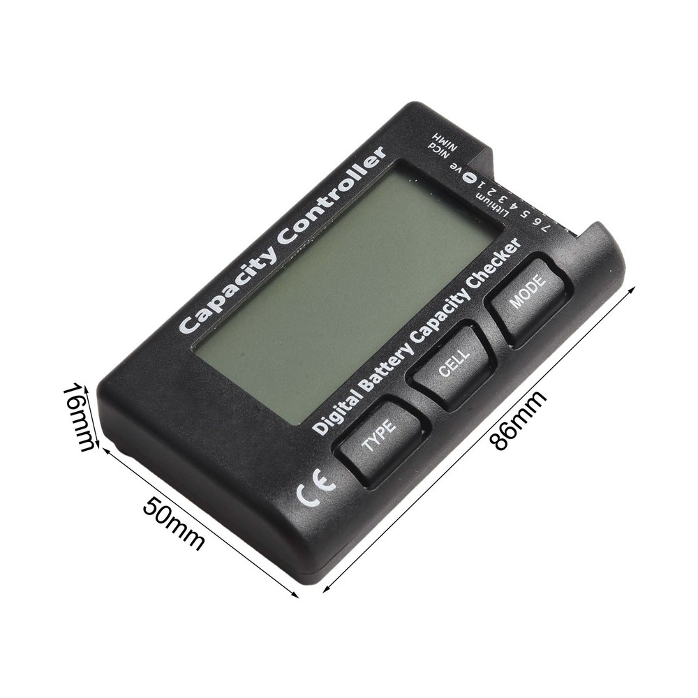 High Precision LCD Digital Battery Tester Designed for Various Applications