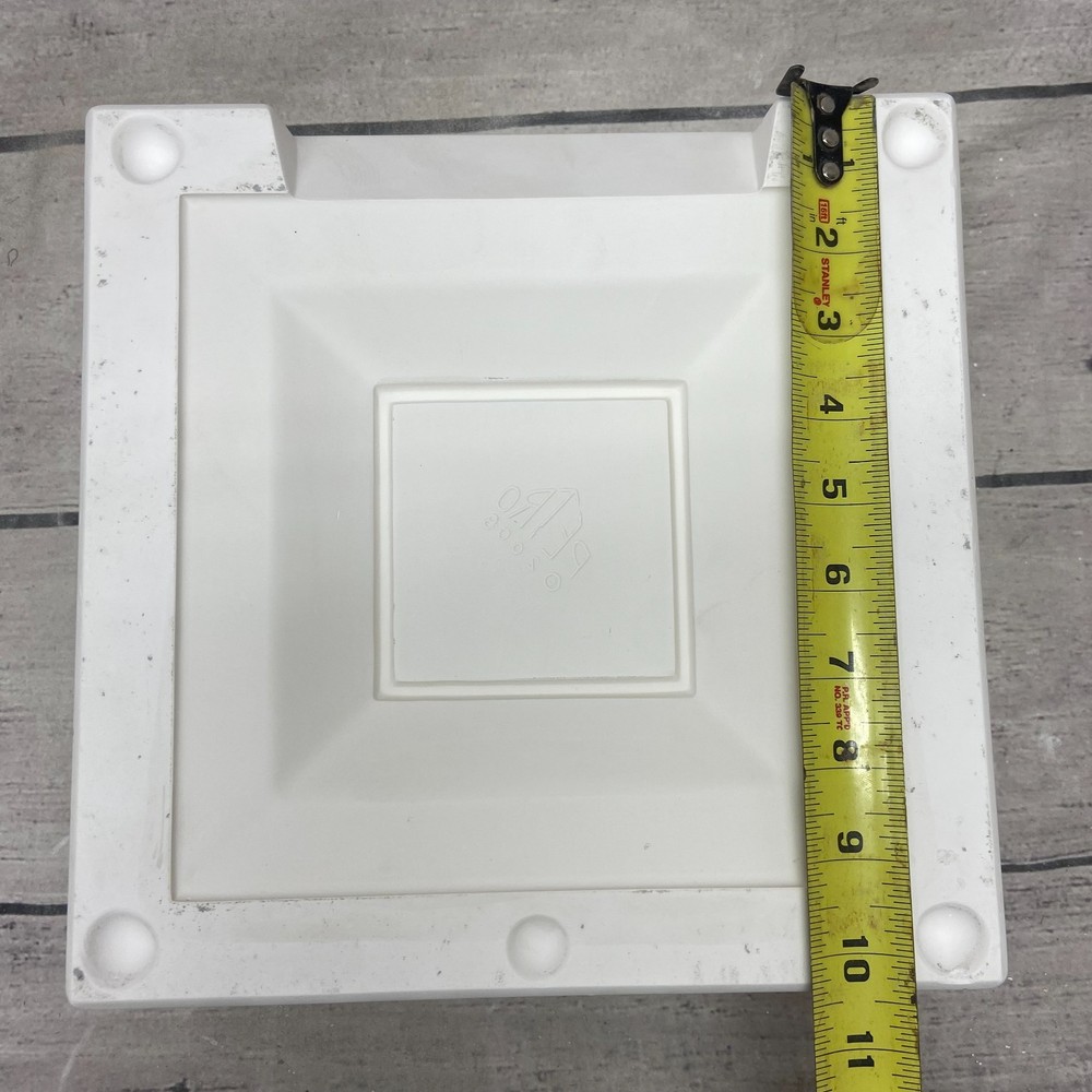 2008 Petro Mold Ceramic Casting Mold 8" Square Plate #CS160
