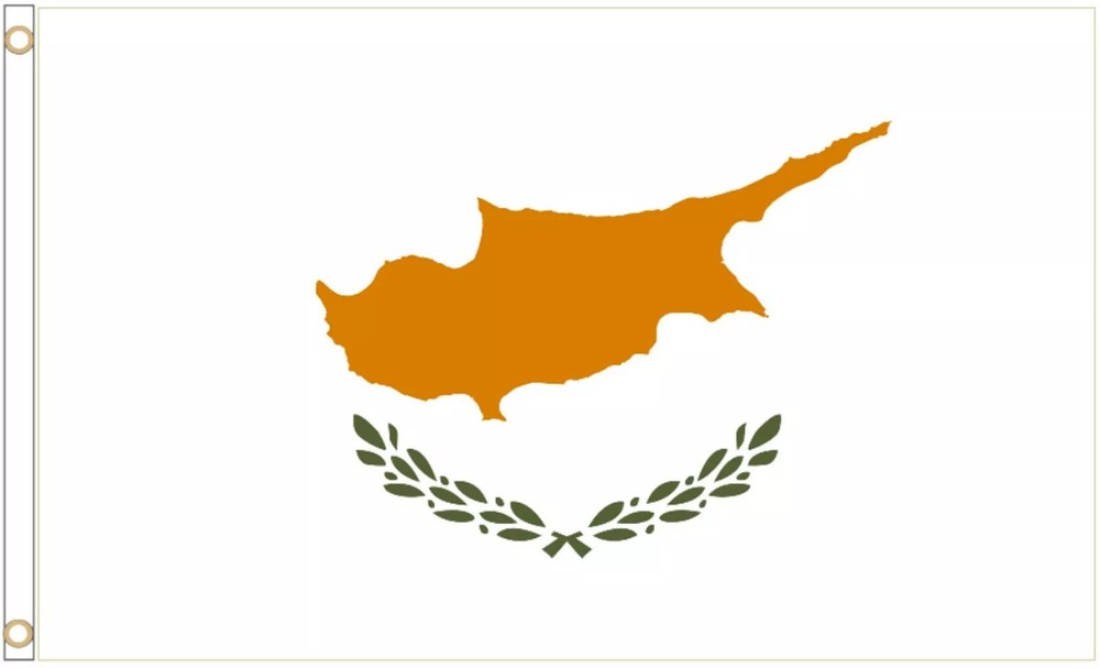 Cyprus Polyester Flag - Choice of Sizes