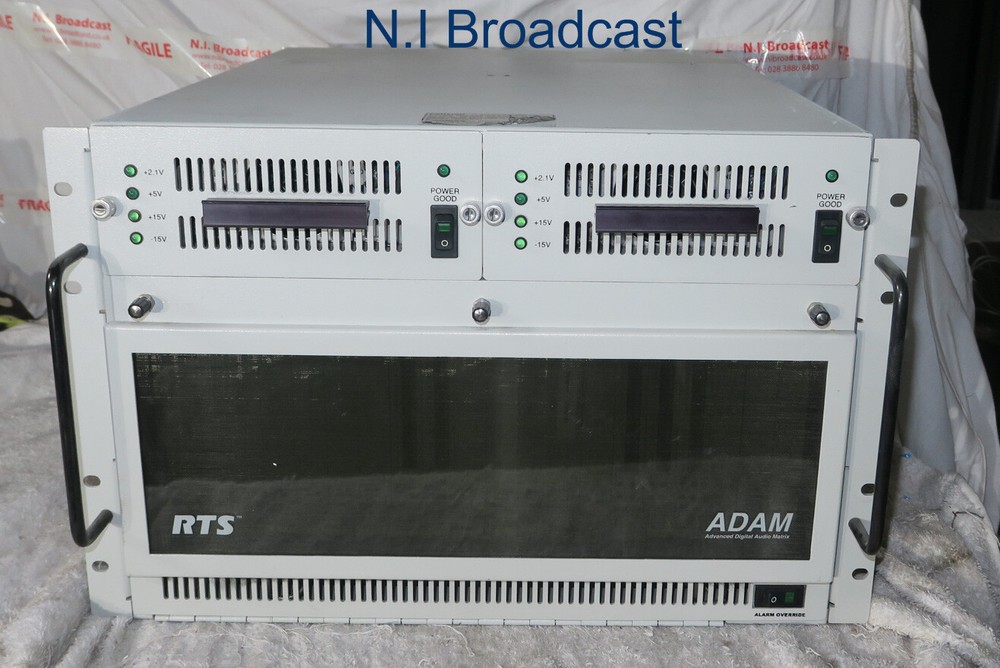 RTS telex adam intercom talkback mainframe wtih expansion options  (ref 2)