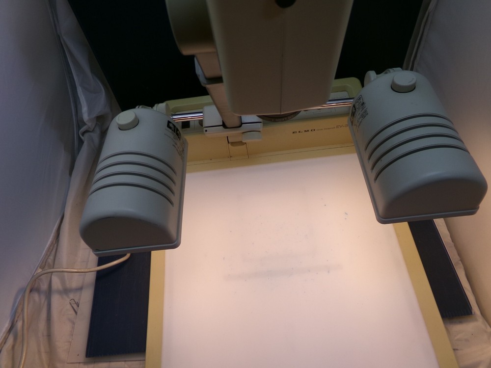ELMO EV-308 VISUAL PRESENTER MAGNIFIER, DOCUMENT CAMERA