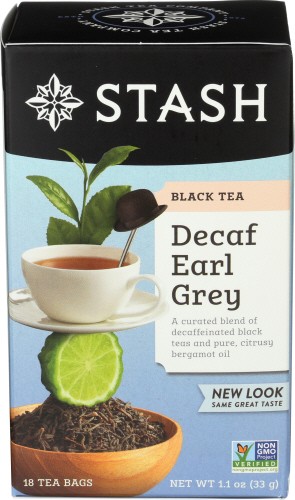 STASH TEA TEA DECAF EARL GREY 18 BG