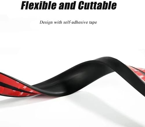 Universal Matte Black Car Spoiler