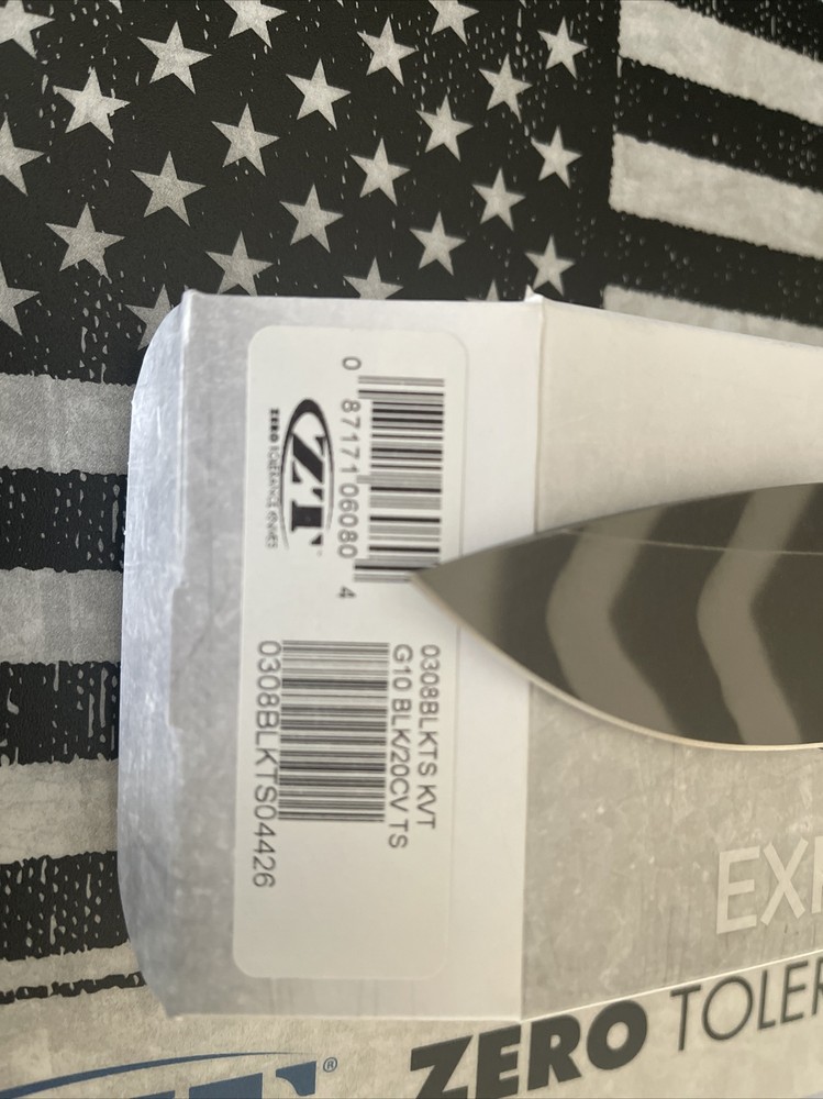 Zero Tolerance 0308BLKTS Frame Lock 20CV Stainless Authorized￼ Dealer