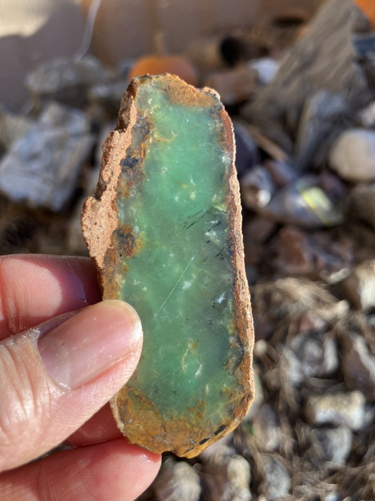 Chrysoprase Slab
